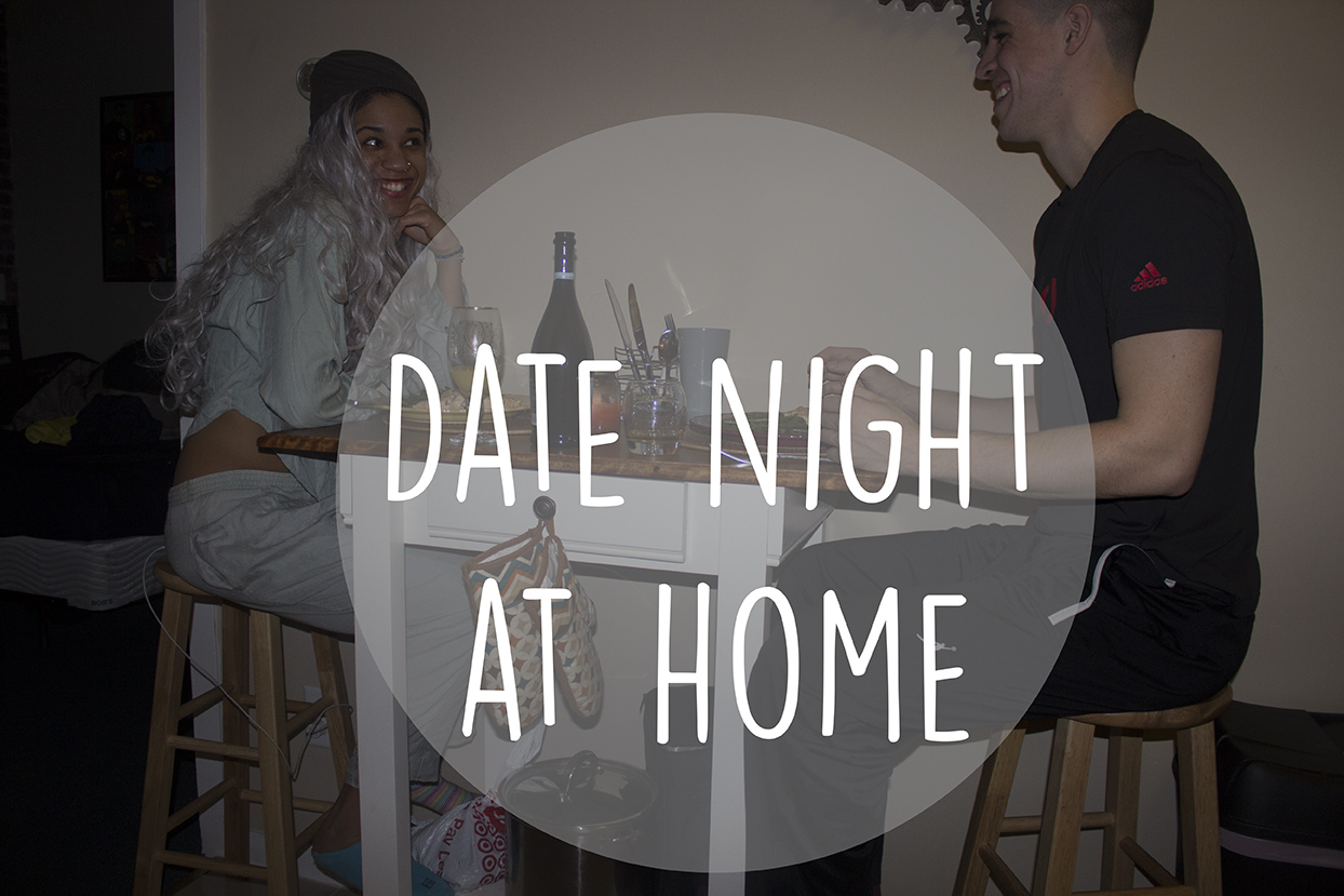 Quick, easy, low-cost Dinner Date Night at Home!