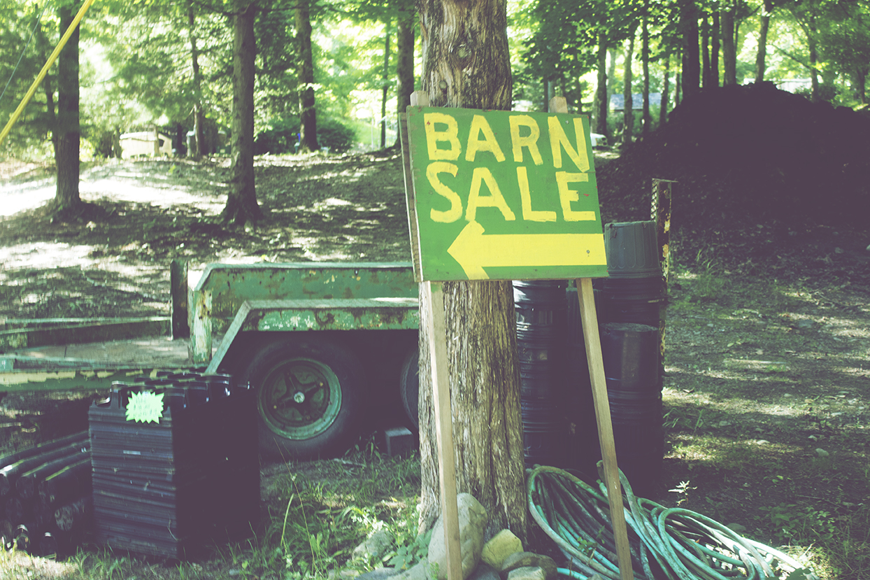 My First Barn Sale in the Hudson Valley